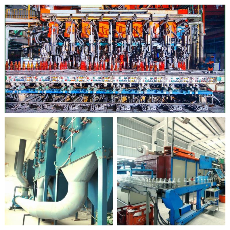 Bouteille en verre en vrac-Equipements