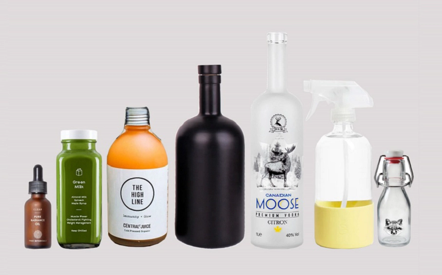 bouteille en verre personnalisée