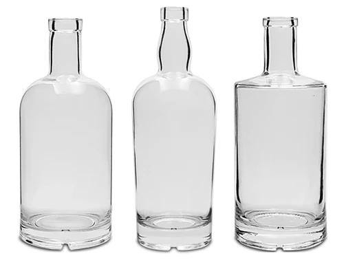 bouteille de spiritueux en vrac