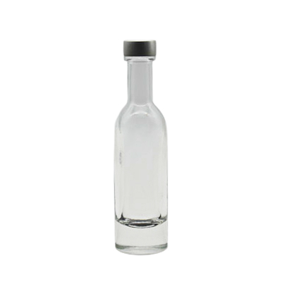 Bouteille d'alcool ronde de 50 ml
