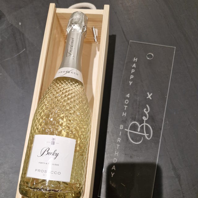 bouteille de champagne personnalisée