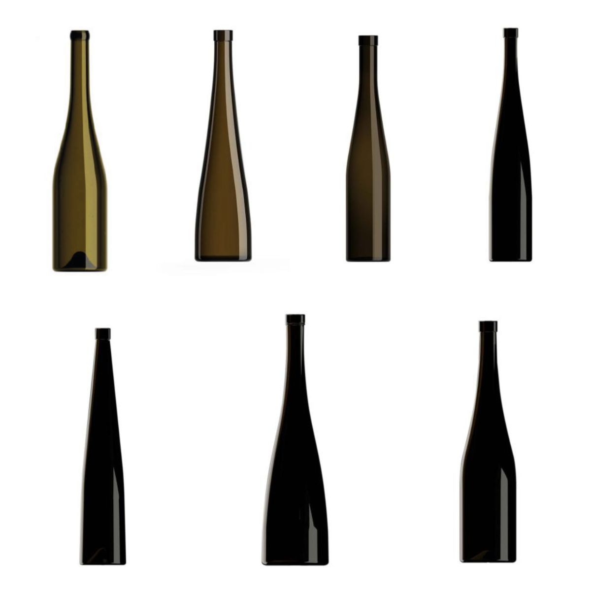 bouteille de vin du rhin