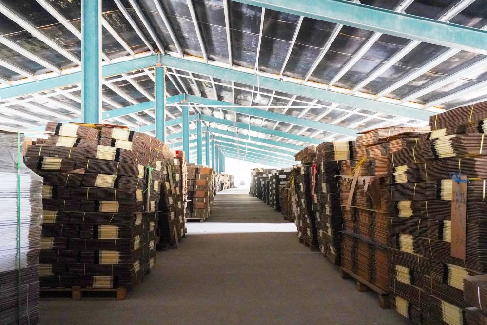 Entrepôt d'emballage en carton personnalisé