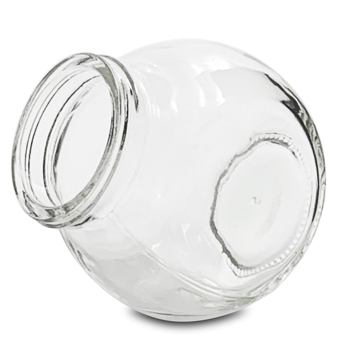 Bocal en verre incliné de 150 ml en gros