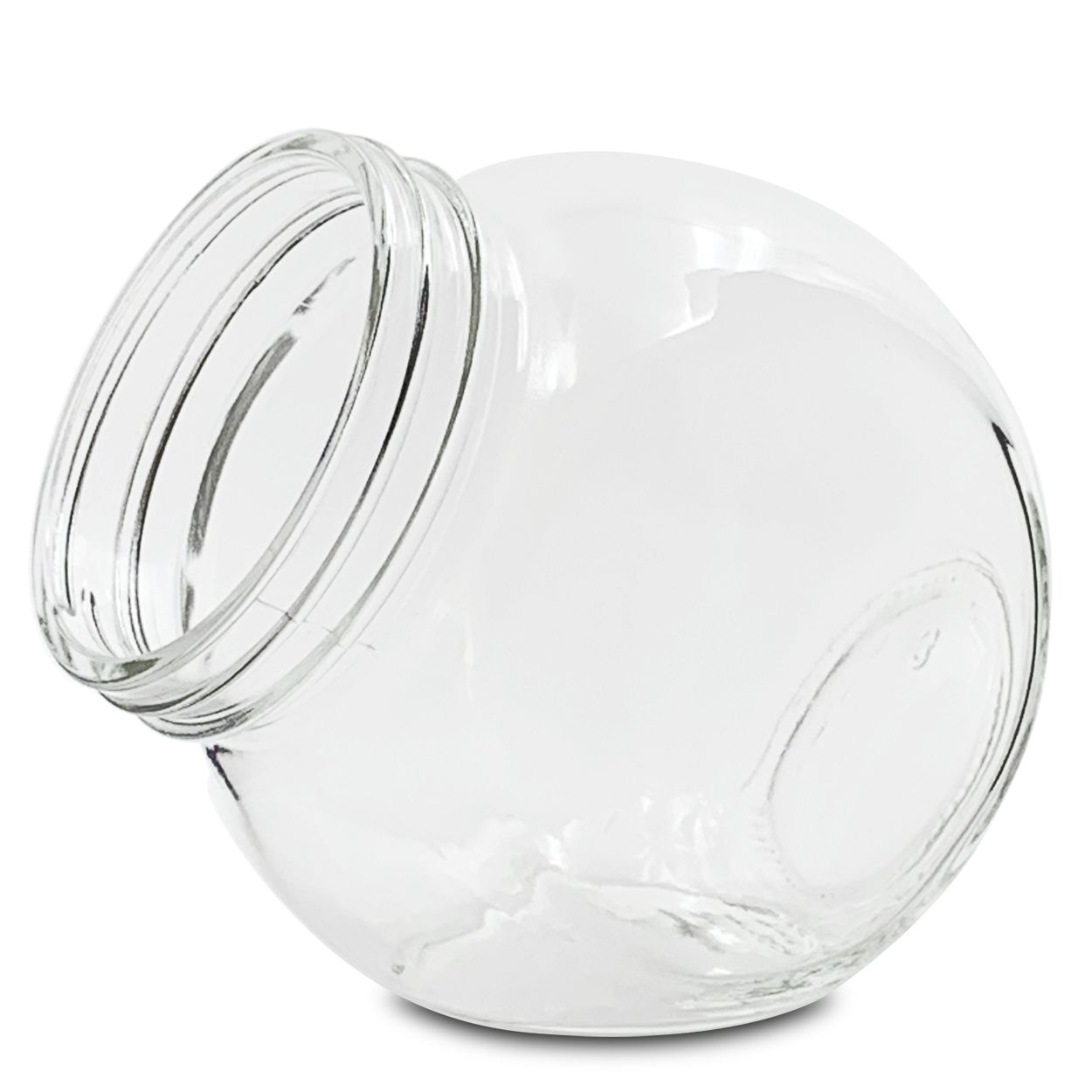 Pot en verre incliné de 650 ml 22 oz en vrac